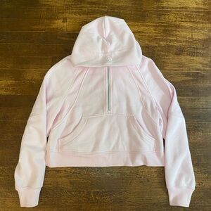 Lululemon Cropped Scuba Halfzip